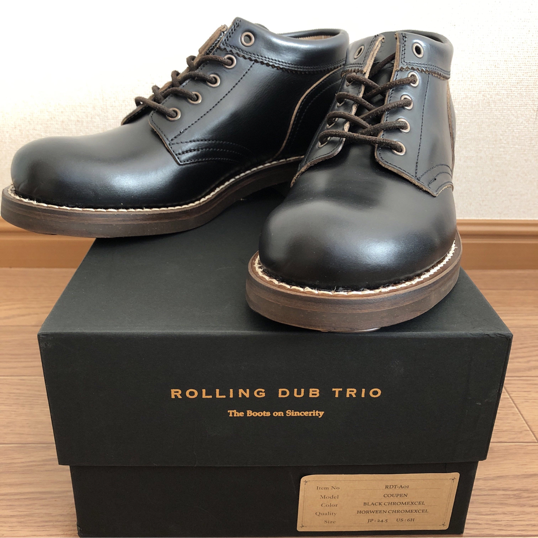 ブーツROLLINGDUBTRIO COUPEN 6H BlackChromexcel