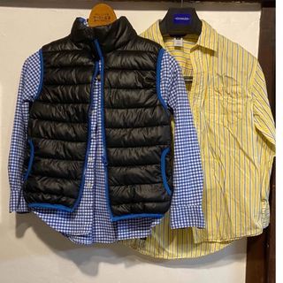 ラルフローレン(Ralph Lauren)の【まとめてお売りします】140m長袖ブラウスとダウンベスト(ブラウス)