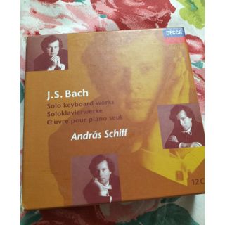 Ｊ.S.Bach 鍵盤楽器作品集　ピアノ演奏:アンドラーシュ・シフ　CD12枚(クラシック)