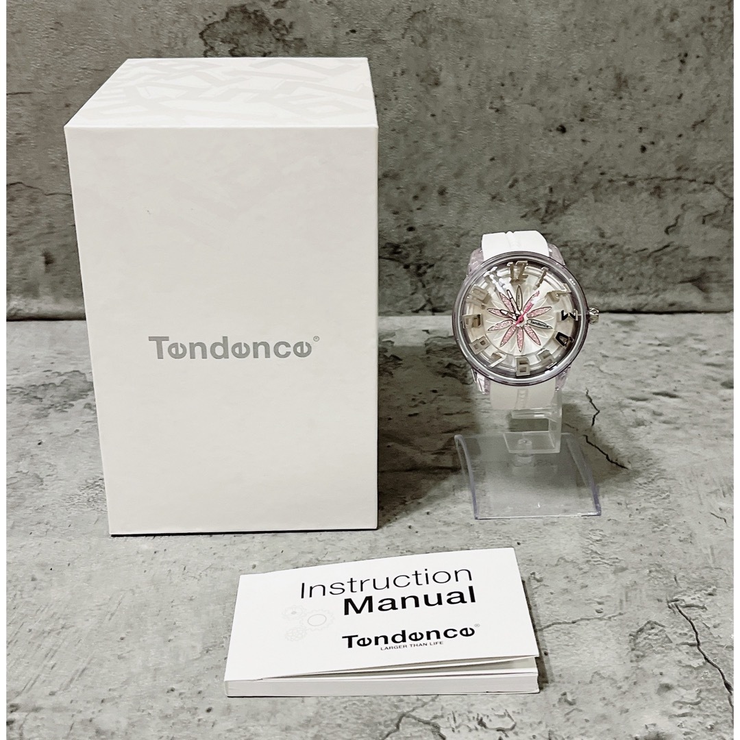 美品 Tendence 腕時計 テンデンス キングドーム ピンク