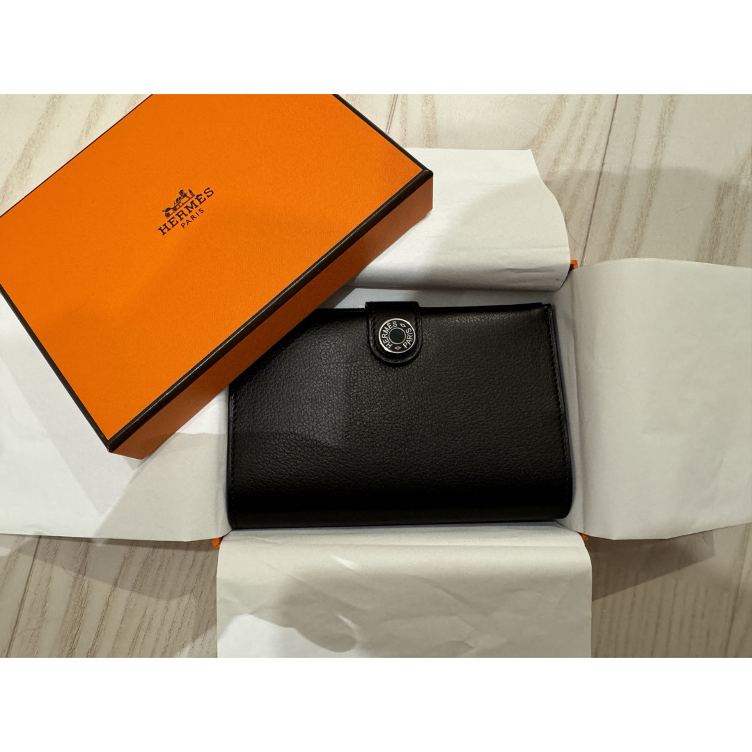 HERMES エルメス パスポートケース 黒 - 小物 HERMES エルメス パスポートケース 黒 - 小物