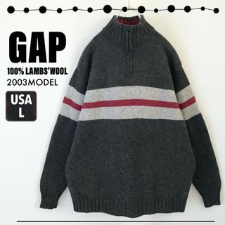 ギャップ(GAP)のGAP ギャップ★ハーフジップ★ハイネックニット★ラムウールセーター(ニット/セーター)