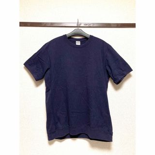 ユナイテッドアスレ(UnitedAthle)のリブ Tシャツ XL ネイビー United Athle ヘビーウェイト(Tシャツ/カットソー(半袖/袖なし))