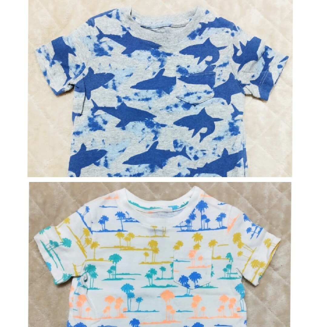 babyGAP(ベビーギャップ)の【専用おまとめ】babyGAP　Tシャツ 90　２枚 キッズ/ベビー/マタニティのキッズ服男の子用(90cm~)(Tシャツ/カットソー)の商品写真