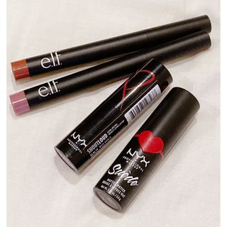 エヌワイエックス(NYX)のリップ4本セット　NYX Professional Makeup(口紅)