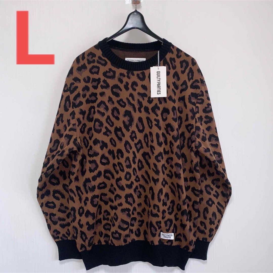 L【WACKOMARIA】LEOPARD SWEATER／新品タグ付／送料込 | フリマアプリ ラクマ