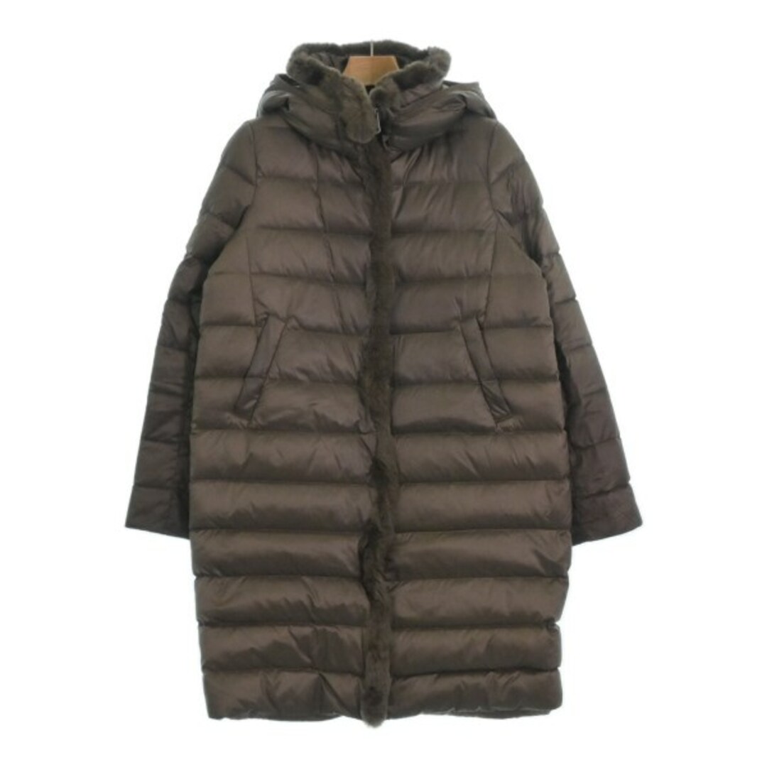 MAX MARA WEEK END LINE ダウンコート 38(S位) 茶 【古着】【中古】の