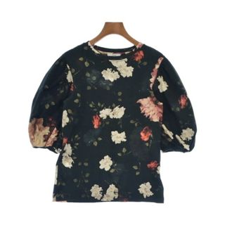 Erdem アーデム Tシャツ・カットソー XS 深緑x白x赤等(花柄)