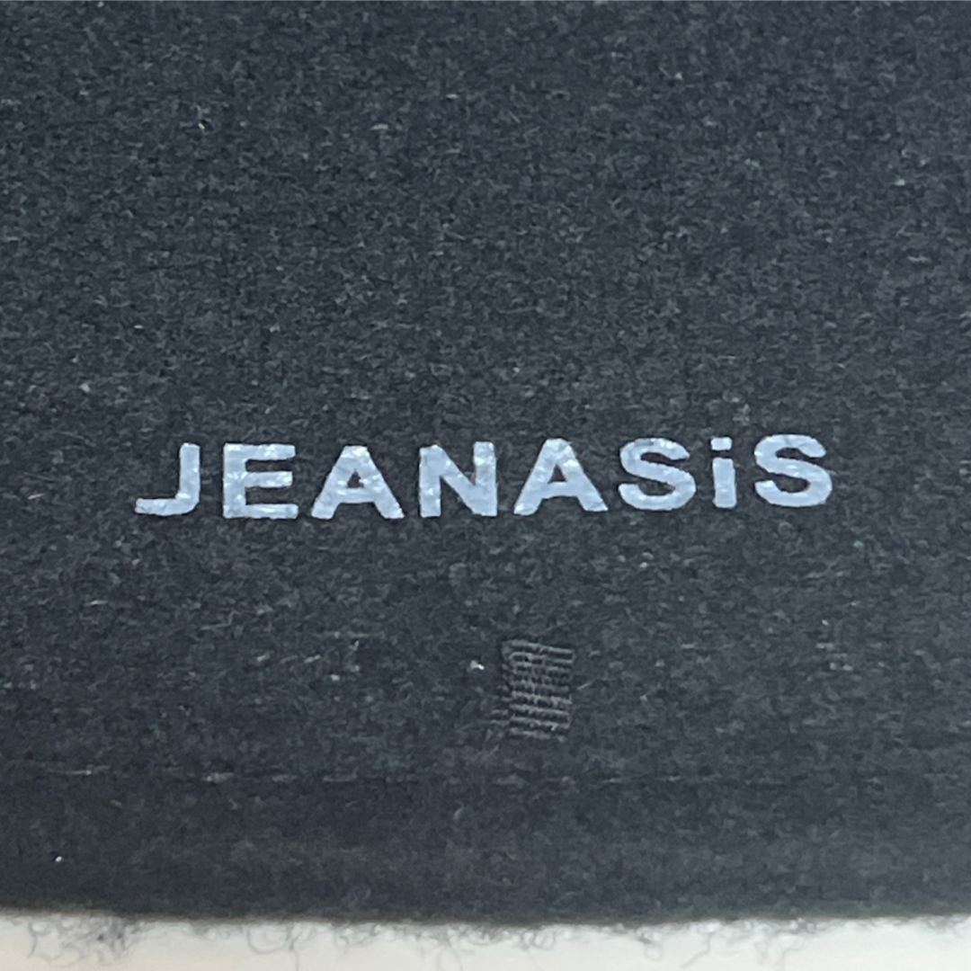 JEANASIS(ジーナシス)のおしゃれ❗️JEANASIS ジーナシス 帽子 ベルハット ハット ブラック 黒 レディースの帽子(ハット)の商品写真