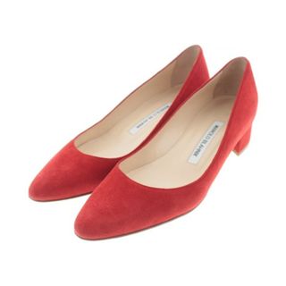 マノロブラニク(MANOLO BLAHNIK)のMANOLO BLAHNIK パンプス EU36(22.5cm位) 赤 【古着】【中古】(ハイヒール/パンプス)