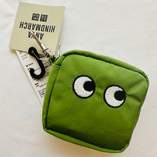 アニヤハインドマーチ(ANYA HINDMARCH)のユニクロ アニヤハインドマーチ バッカブル エコバッグ  グリーン(エコバッグ)