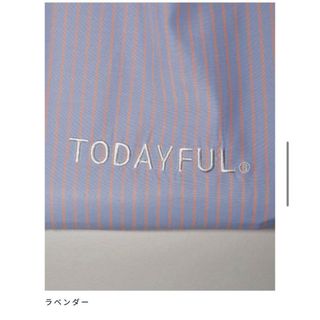 トゥデイフル(TODAYFUL)のTODAYFUL 10th Anniversary Totebag ラベンダー(トートバッグ)