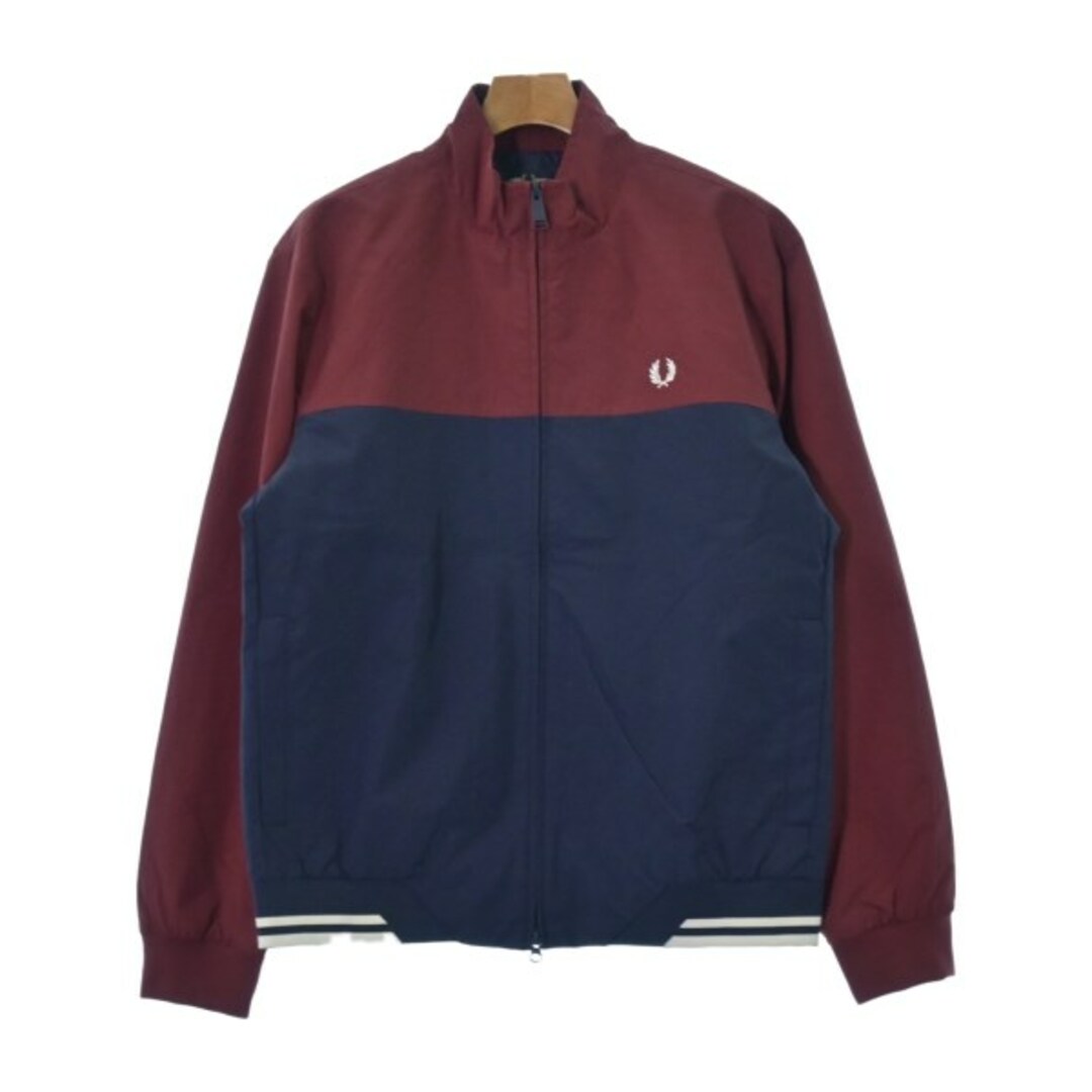 FRED PERRY(フレッドペリー)のFRED PERRY フレッドペリー ブルゾン（その他） L 赤x紺 【古着】【中古】 メンズのジャケット/アウター(その他)の商品写真