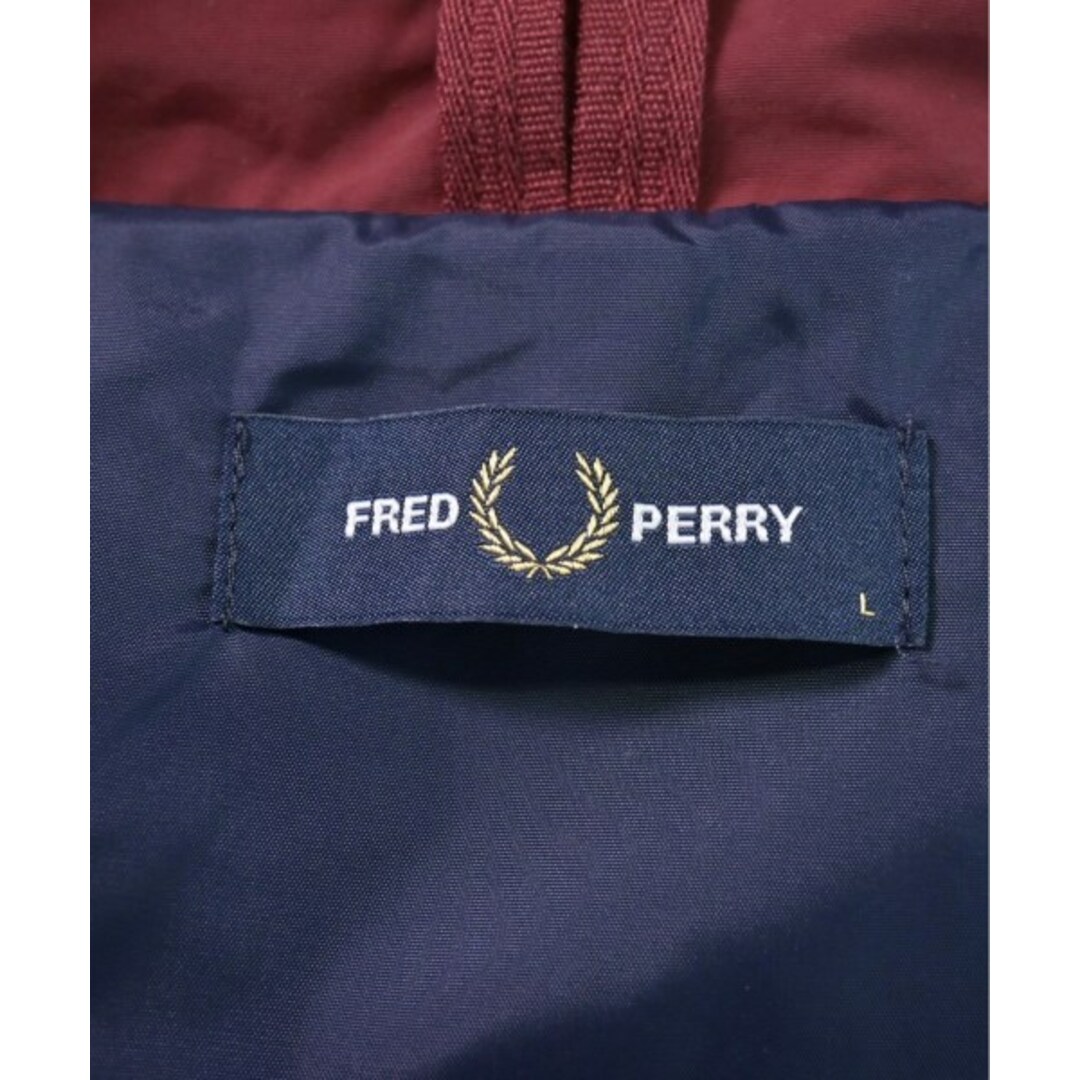 FRED PERRY(フレッドペリー)のFRED PERRY フレッドペリー ブルゾン（その他） L 赤x紺 【古着】【中古】 メンズのジャケット/アウター(その他)の商品写真
