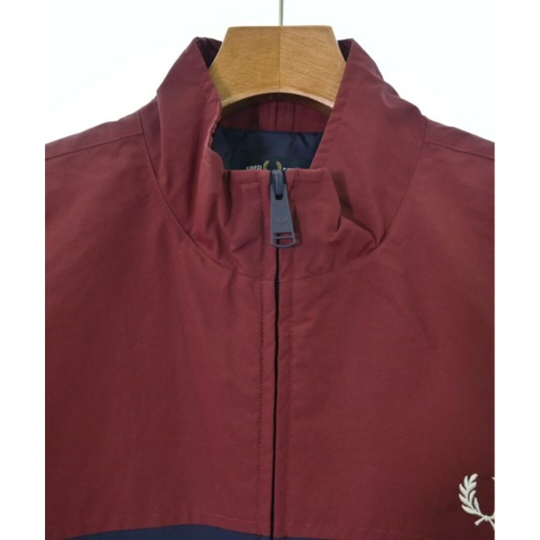 FRED PERRY(フレッドペリー)のFRED PERRY フレッドペリー ブルゾン（その他） L 赤x紺 【古着】【中古】 メンズのジャケット/アウター(その他)の商品写真