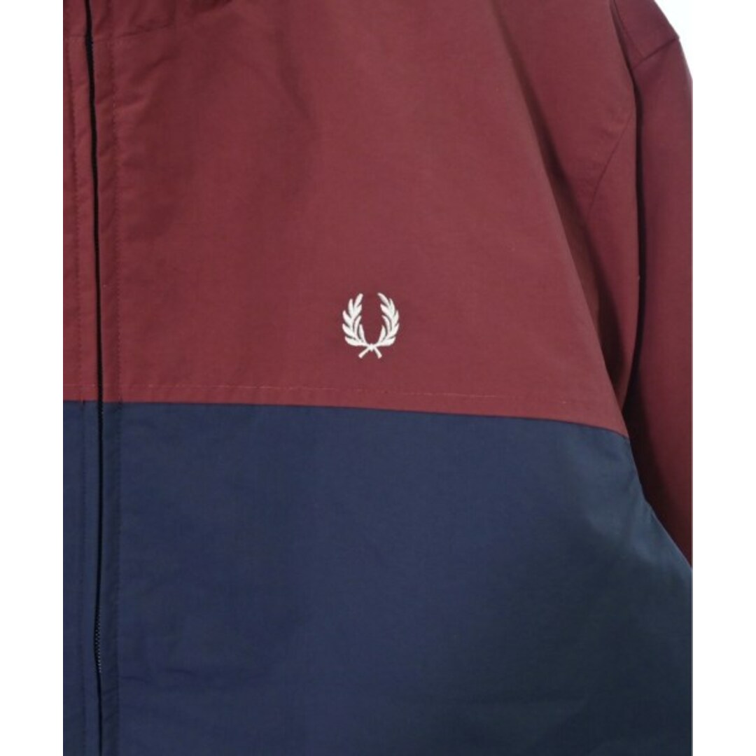 FRED PERRY(フレッドペリー)のFRED PERRY フレッドペリー ブルゾン（その他） L 赤x紺 【古着】【中古】 メンズのジャケット/アウター(その他)の商品写真