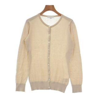 ジョンスメドレー(JOHN SMEDLEY)のJOHN SMEDLEY ジョンスメドレー カーディガン S ベージュ 【古着】【中古】(カーディガン)