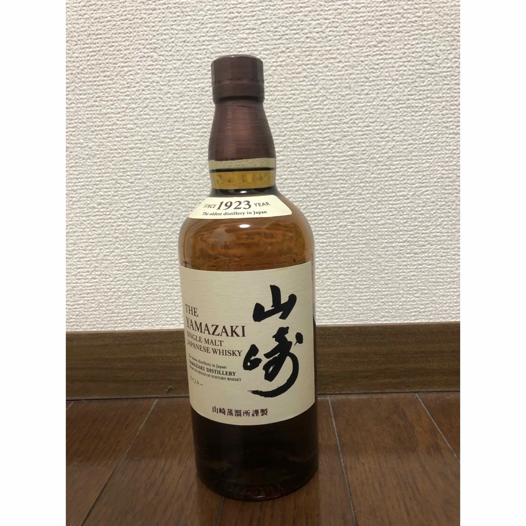 山崎シングルモルト700ml 新品 食品/飲料/酒の酒(ウイスキー)の商品写真