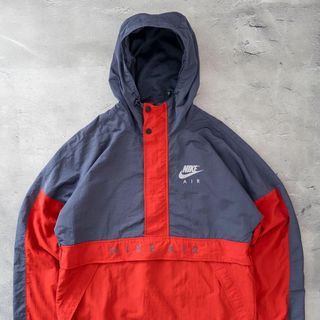 ナイキ(NIKE)のNIKE ナイキ アノラックパーカー AIR 00s y2k テック系 古着(マウンテンパーカー)