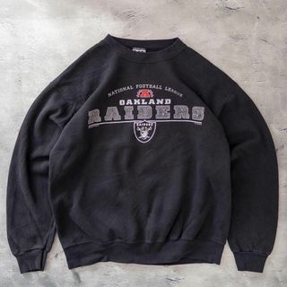 リー(Lee)のLee sport スウェット ブラック NFL RAIDERS 00s 古着(スウェット)