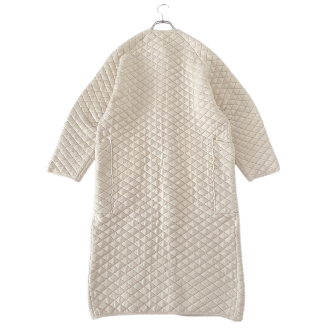 TODAYFUL(トゥデイフル)の美品 TODAYFUL トゥデイフル Quilting Knit Coat 38 レディースのジャケット/アウター(ロングコート)の商品写真