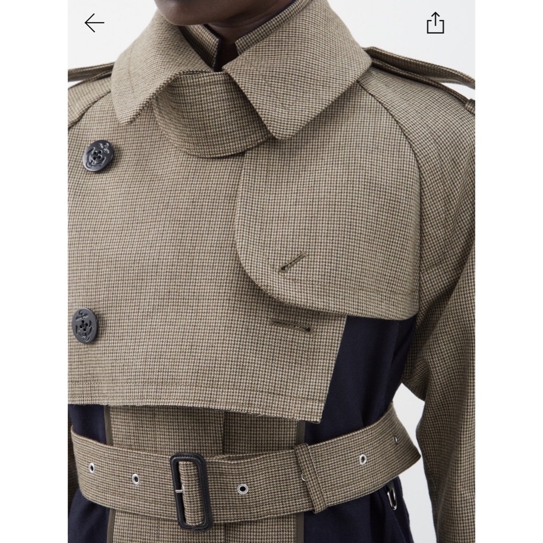 sacai - 最終お値下げ 新品未使用 sacai パネルハウンドトゥース sacai - 最終お値下げ 新品未使用 sacai パネルハウンドトゥース