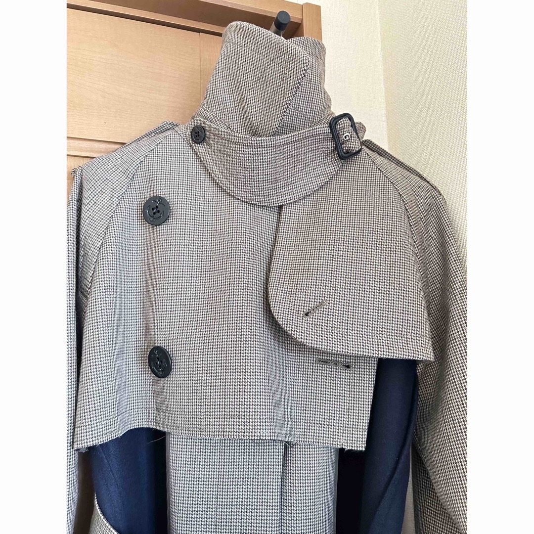 sacai - 最終お値下げ 新品未使用 sacai パネルハウンドトゥース sacai - 最終お値下げ 新品未使用 sacai パネルハウンドトゥース
