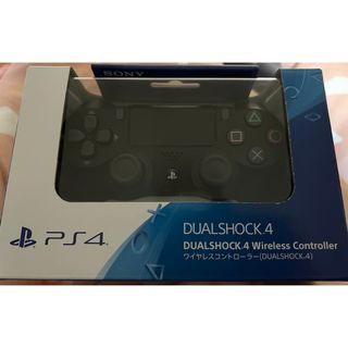 ソニー(SONY)のPS4ワイヤレスコントローラーDUALSHOCKジェットブラック純正品新品未使用(その他)