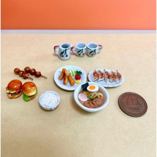 ミニチュア　食品　食器　おまとめセット(ミニチュア)