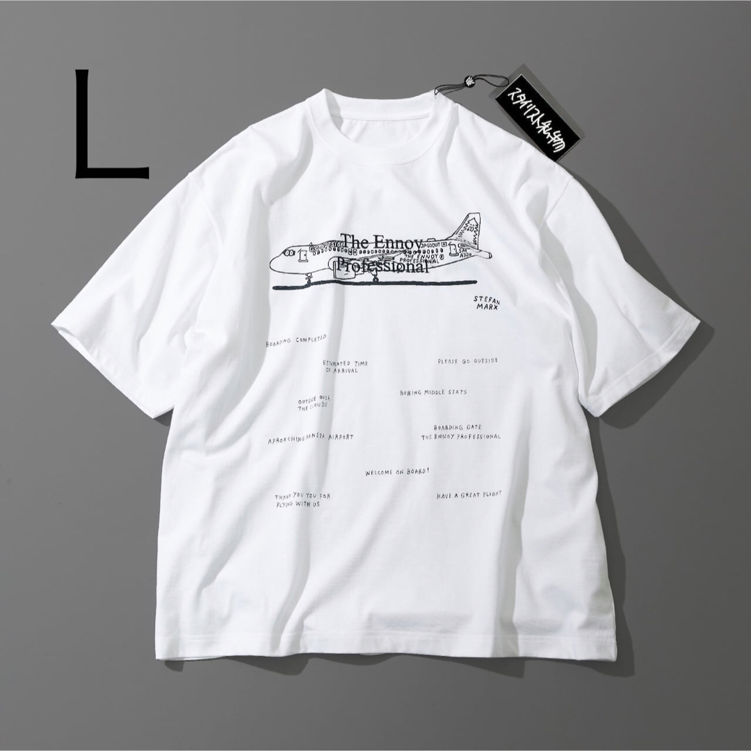 【新品】ennoy ENNOY オーバーサイズTシャツ　M