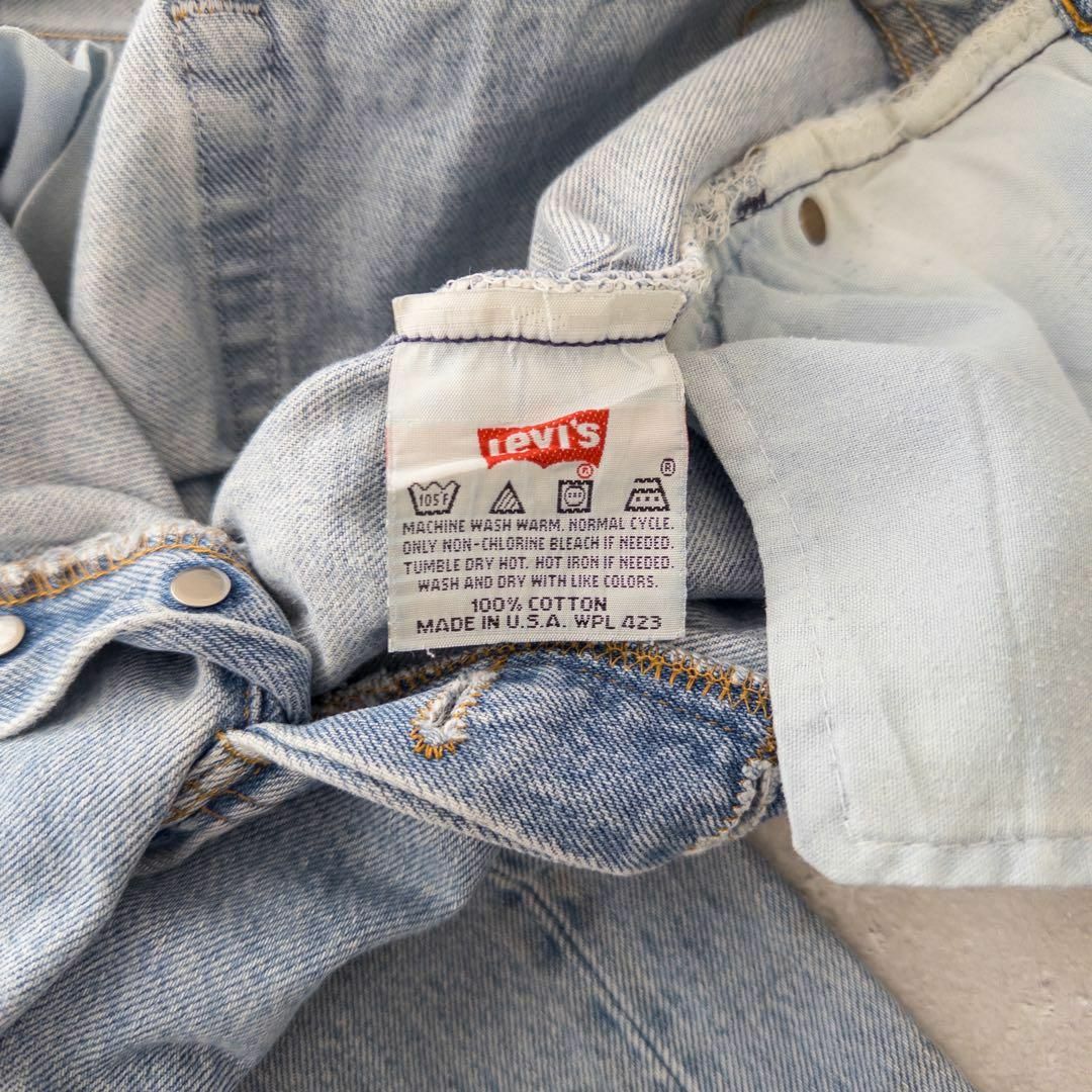 Levi's - Levi's リーバイス 501 USA製 90s デニム 29×30 古着の Levi's - Levi's リーバイス 501 USA製 90s デニム 29×30 古着の
