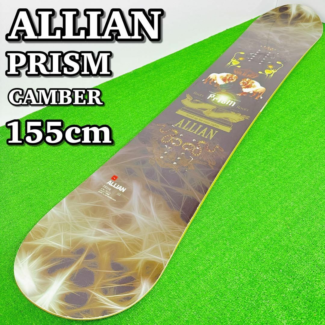 ALLIAN - 1551 ALLIAN PRISM スノーボード 板 155cm アライアンの通販 ...