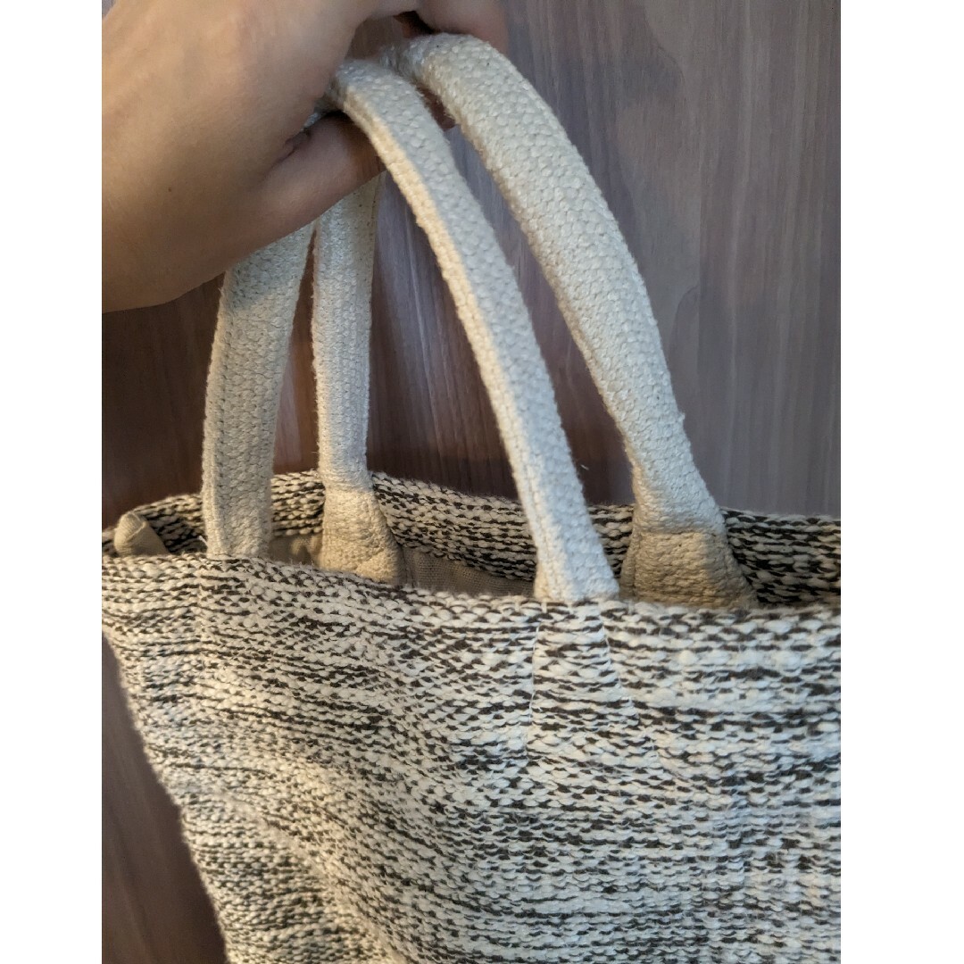 MUJI (無印良品)(ムジルシリョウヒン)の無印良品　手織り　ミニトート レディースのバッグ(トートバッグ)の商品写真