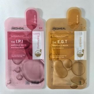 メディヒール(MEDIHEAL)のMEDIHEAL AMPOULE MASK 2個セット(パック/フェイスマスク)