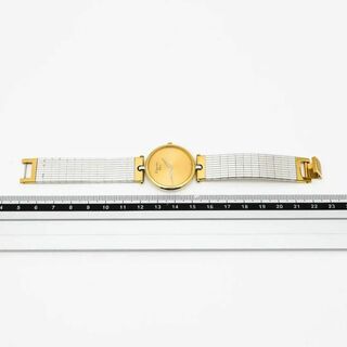 《美品》Christian Dior 腕時計 ゴールド ラウンド ボーイズ j