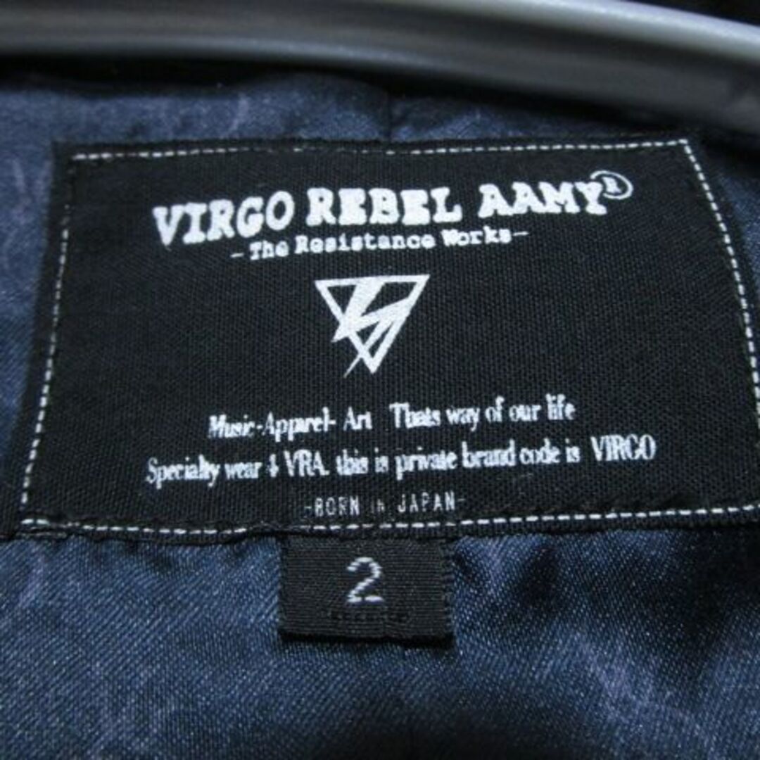 VIRGO(ヴァルゴ)のVIRGO REBEL AAMY ヴァルゴ　ビッグカラースタンドJKT☆ メンズのジャケット/アウター(ブルゾン)の商品写真