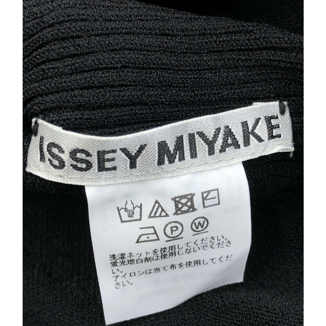 ISSEY MIYAKE(イッセイミヤケ)の美品 イッセイミヤケ 七分袖ニット MELLOW STRETCH レディース 2 レディースのトップス(ニット/セーター)の商品写真