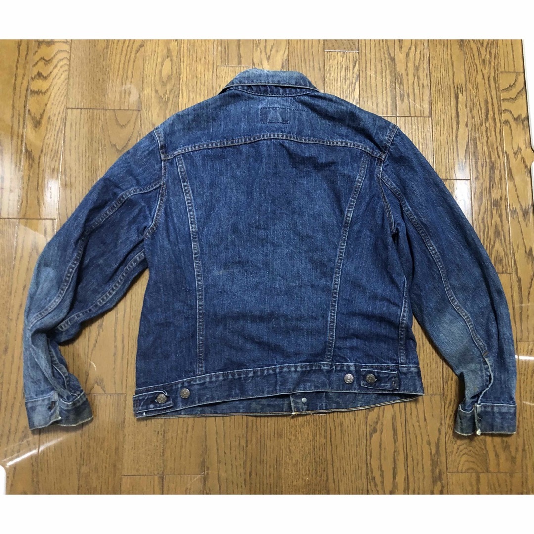 着用回数は購入後34回ほどですLevi's 70505 ジャケット 濃紺 70s 刻印