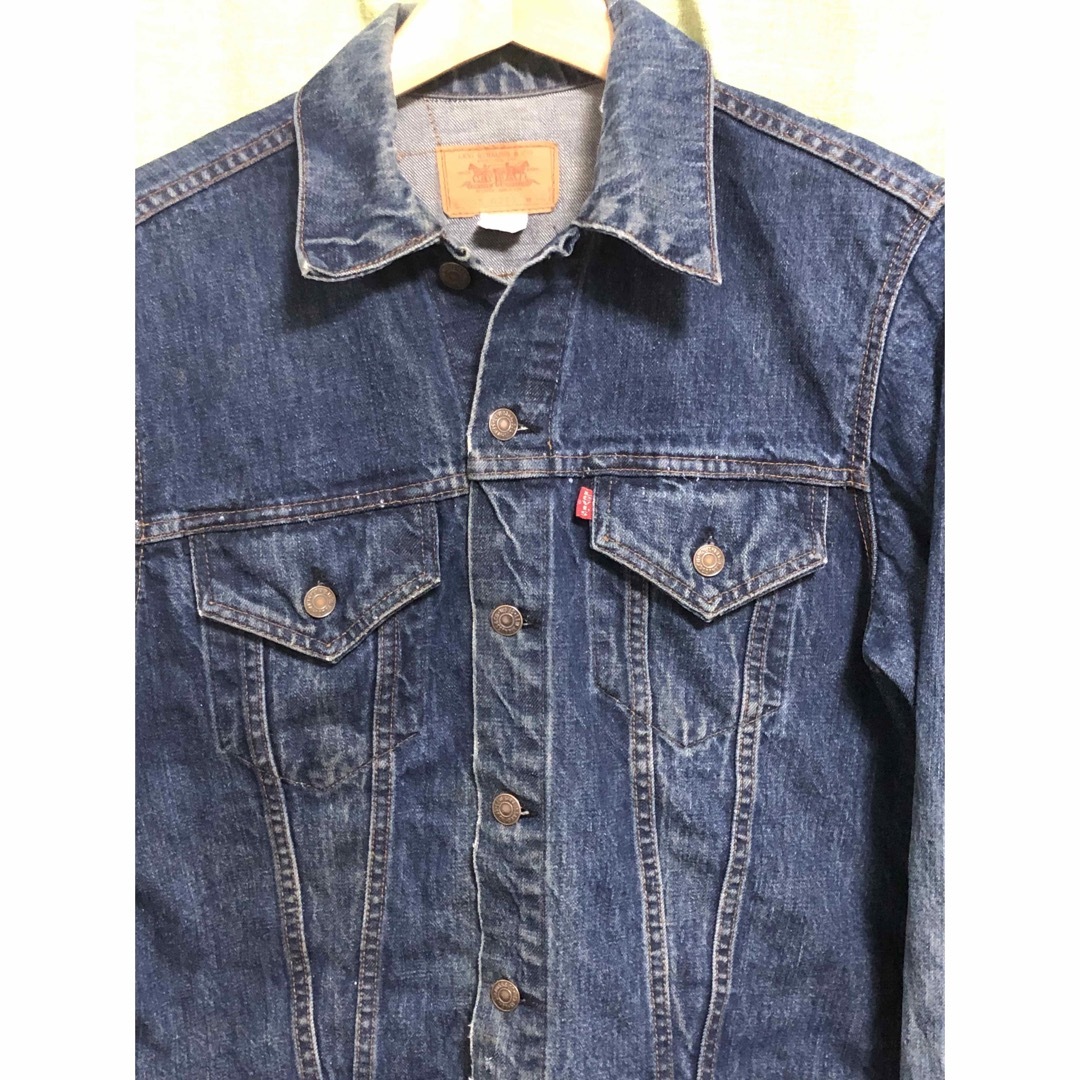 Levi's - Levi's 70505 4th デニムジャケット 濃紺 70s 44の通販 Levi's - Levi's 70505 4th デニムジャケット 濃紺 70s 44の通販