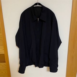 COMOLI ウールスイングトップ 2 navy 23ss