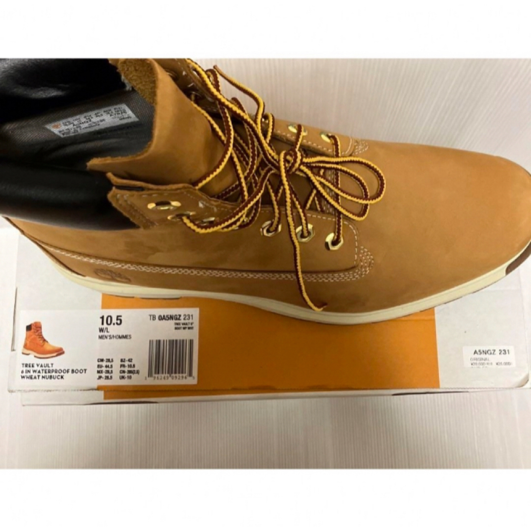 送料無料 新品 TIMBERLAND ツリーボルト 6インチ 防水ブーツ28.5