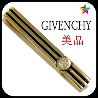 ジバンシィ(GIVENCHY)の✨美品✨ ジバンシー  ブラック×ゴールド  ネクタイピン  お洒落!!(ネクタイピン)