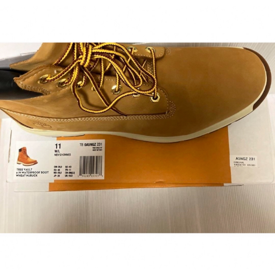 Timberland - 送料無料 新品 TIMBERLAND ツリー ボルト 6インチ 防水