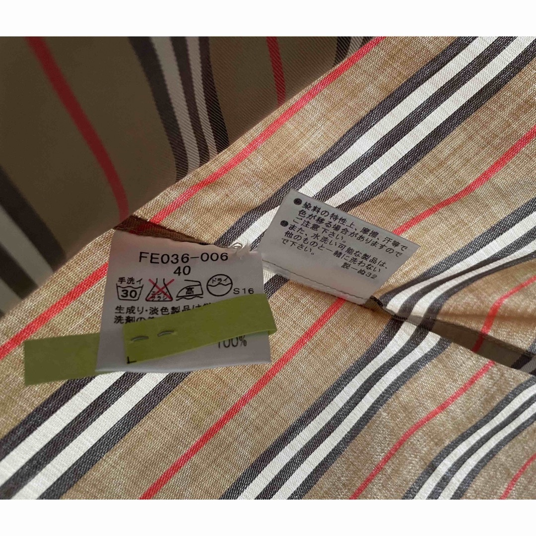 BURBERRY(バーバリー)のバーバリー  シャツ　L レディースのトップス(シャツ/ブラウス(長袖/七分))の商品写真