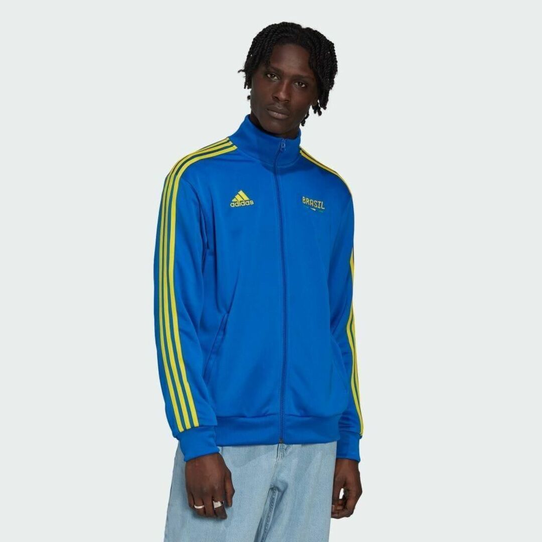 adidas(アディダス)の【完売品】アディダス　FIFAワールドカップ2022ブラジル トラックトップ　M メンズのトップス(ジャージ)の商品写真