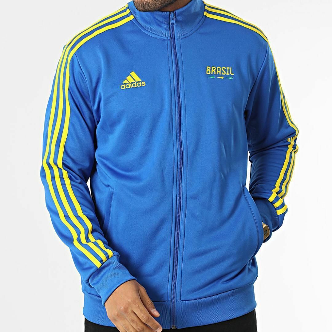 adidas(アディダス)の【完売品】アディダス　FIFAワールドカップ2022ブラジル トラックトップ　M メンズのトップス(ジャージ)の商品写真