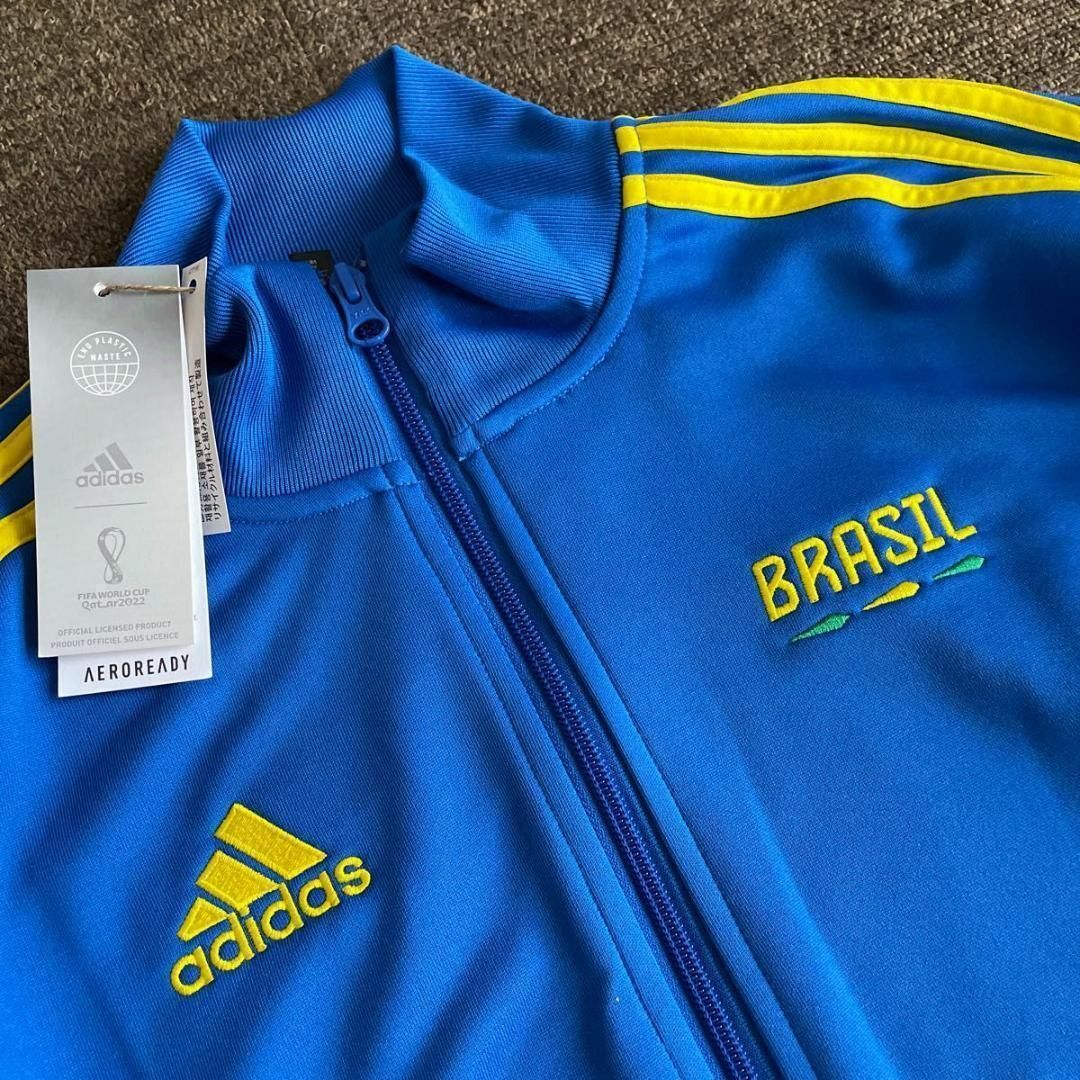 adidas(アディダス)の【完売品】アディダス　FIFAワールドカップ2022ブラジル トラックトップ　M メンズのトップス(ジャージ)の商品写真