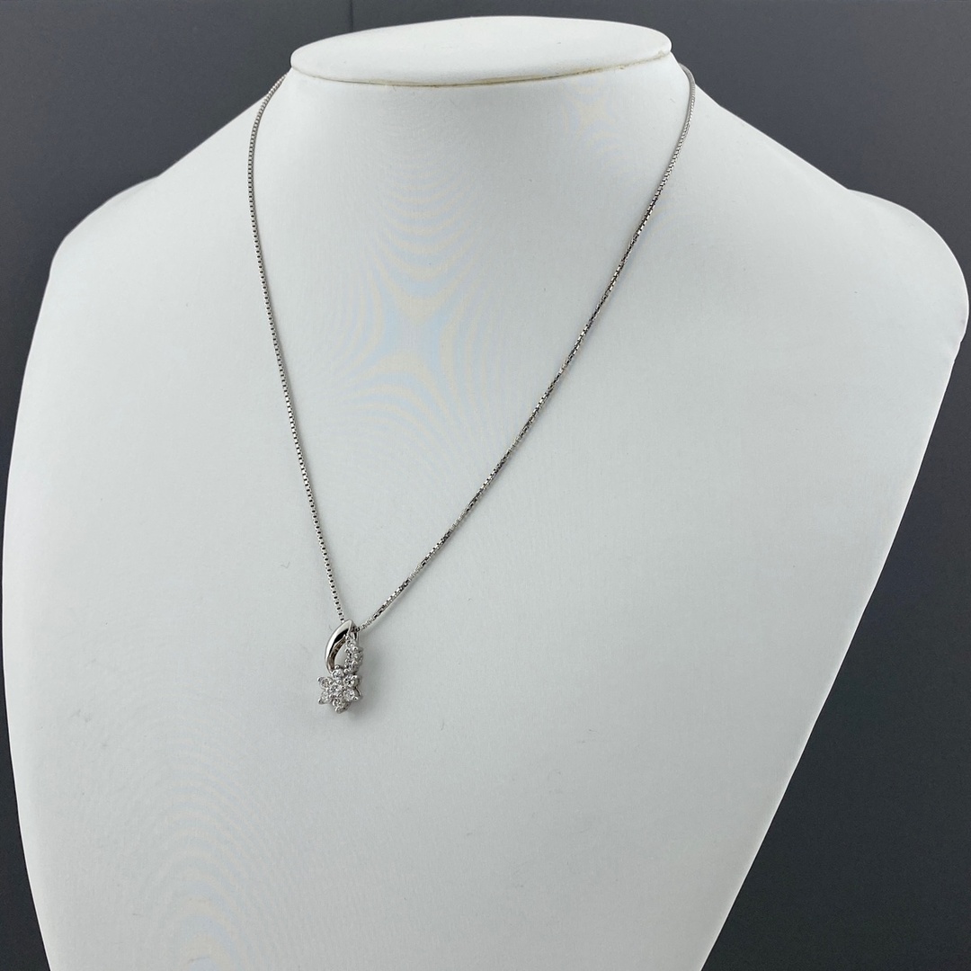 メレダイヤ デザインネックレス Pt900 【中古】の通販 by バイセル
