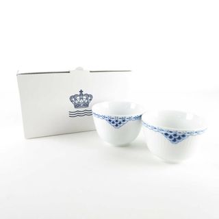 ロイヤルコペンハーゲン(ROYAL COPENHAGEN)の未使用 ROYAL COPENHAGEN ロイヤルコペンハーゲン プリンセス 570 フリーカップ 2点 ペア ティー 湯呑み 120ml SU4472T (グラス/カップ)