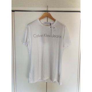 カルバンクライン(Calvin Klein)のカルバンクライン　スリムフィット　Tシャツ　Large white(Tシャツ/カットソー(半袖/袖なし))